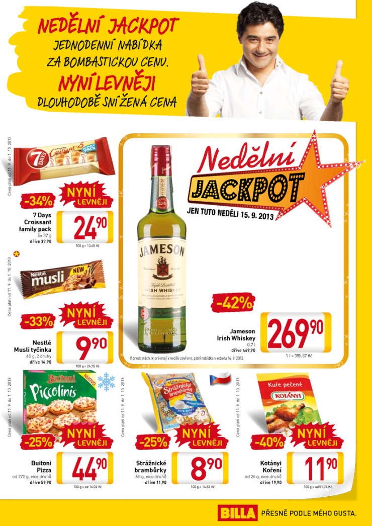let�k Billa velk� od 11.9.2013 strana 1