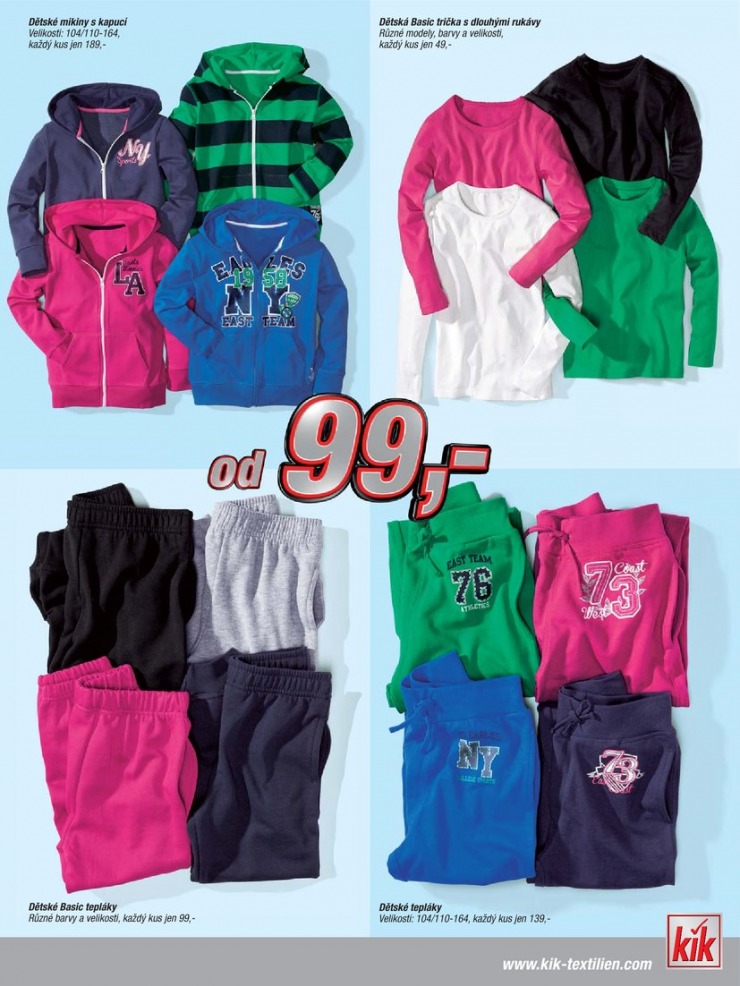 let�k Kik textil Prospekt od 11.9.2013 strana 1