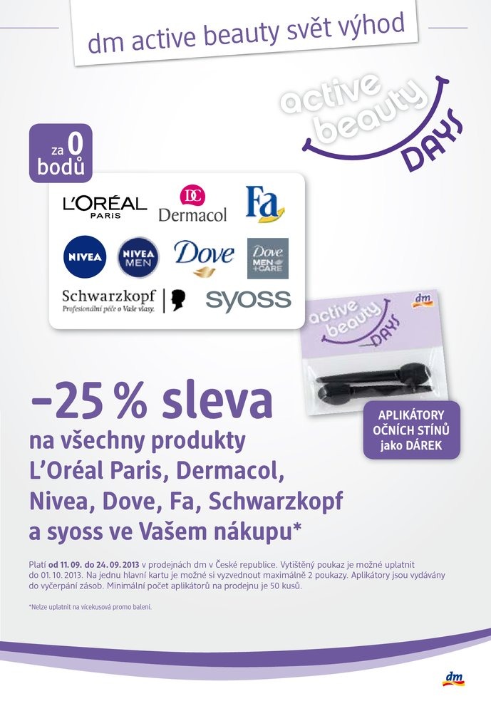 leták DM drogerie Journal od 11.9.2013 strana 1 leták DM drogerie Journal od 11.9.2013 strana 1