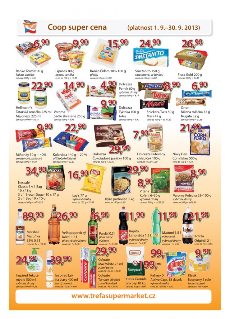 let�k COOP Trefa od 11.9.2013 strana 1