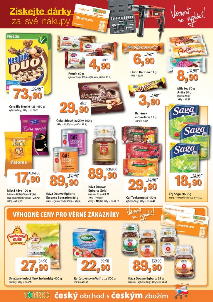 leták COOP Terno od 4.9.2013 strana 1 leták COOP Terno od 4.9.2013 strana 1