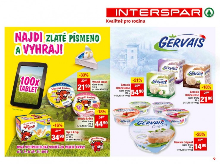 leták Interspar Dodavatelský katalog od 11.9.2013 strana 1 leták Interspar Dodavatelský katalog od 11.9.2013 strana 1