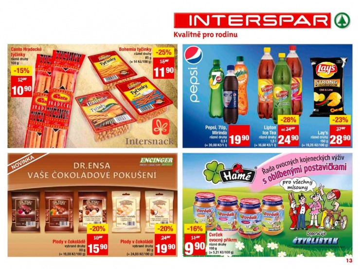leták Interspar Dodavatelský katalog od 11.9.2013 strana 1 leták Interspar Dodavatelský katalog od 11.9.2013 strana 1