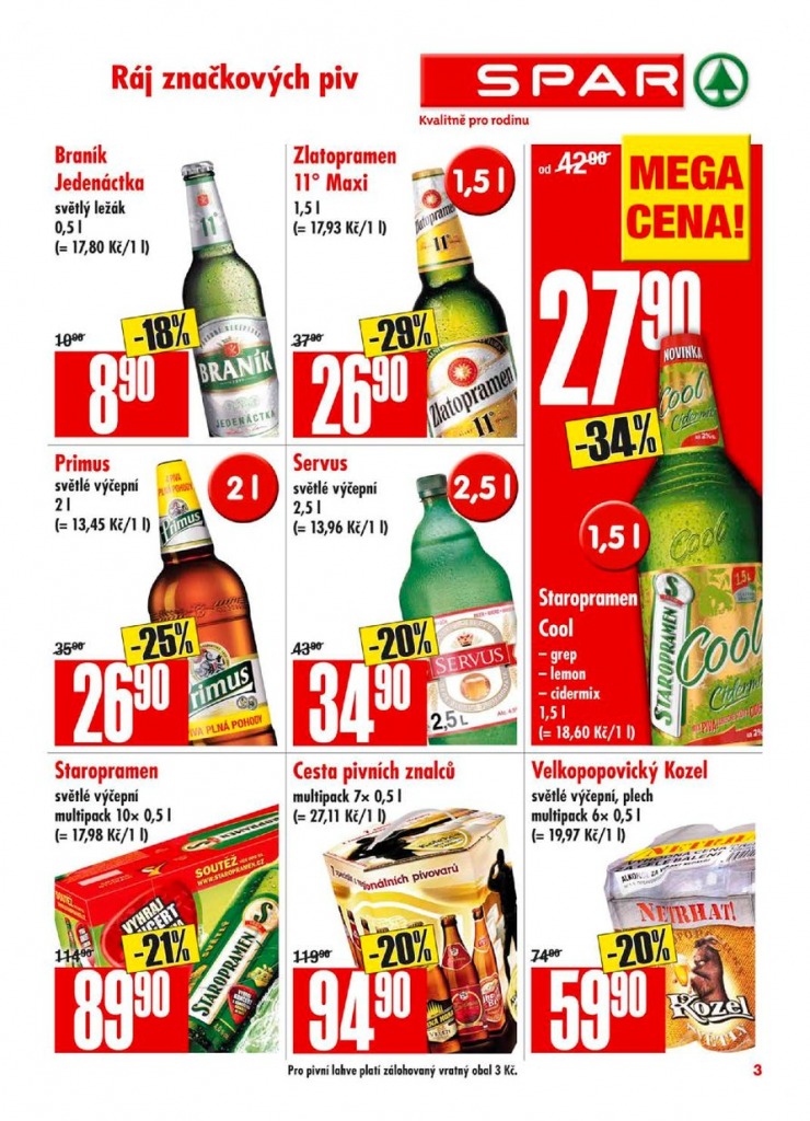 leták Interspar nabídka Spar od 11.9.2013 strana 1 leták Interspar nabídka Spar od 11.9.2013 strana 1
