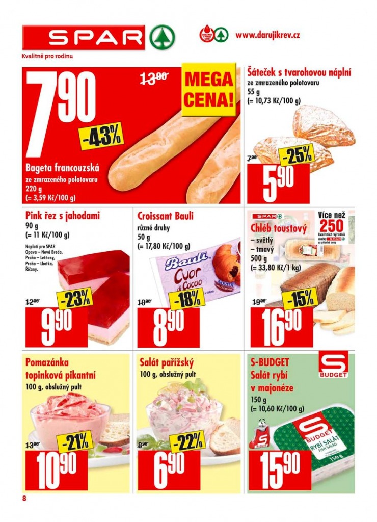 letk Interspar nabdka Spar od 11.9.2013 strana 1