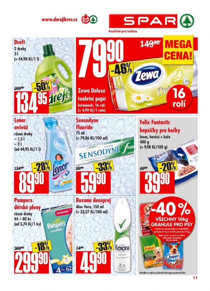 leták Interspar nabídka Spar od 11.9.2013 strana 1 leták Interspar nabídka Spar od 11.9.2013 strana 1