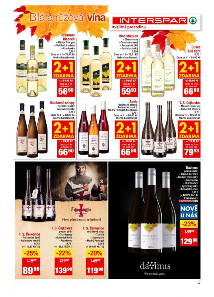 leták Interspar Katalog víno od 11.9.2013 strana 1 leták Interspar Katalog víno od 11.9.2013 strana 1