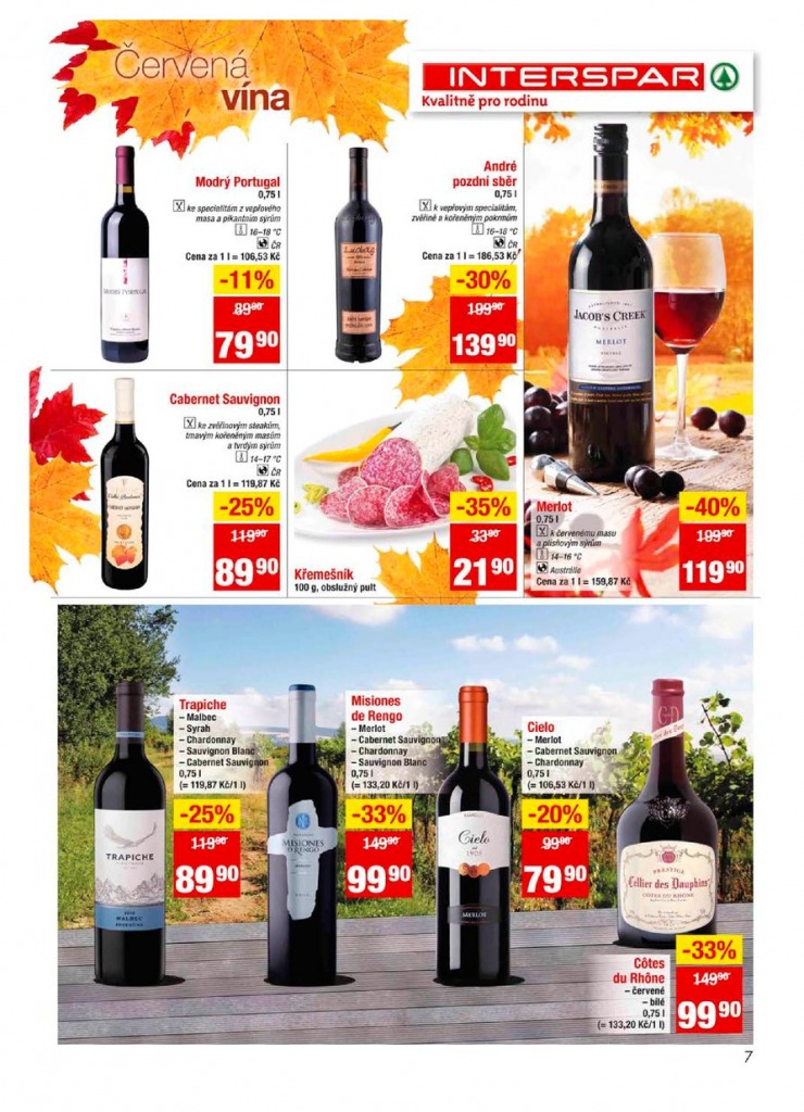 leták Interspar Katalog víno od 11.9.2013 strana 1 leták Interspar Katalog víno od 11.9.2013 strana 1