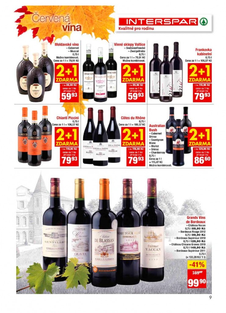 leták Interspar Katalog víno od 11.9.2013 strana 1 leták Interspar Katalog víno od 11.9.2013 strana 1