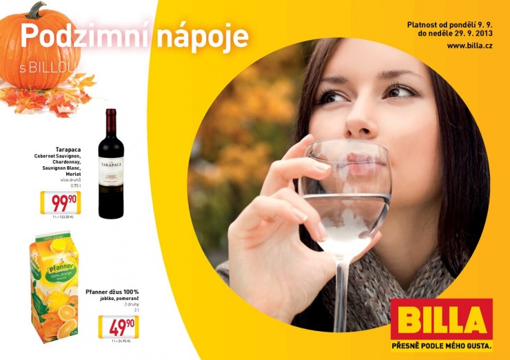 letk Billa Npojov letk od 9.9.2013 strana 1