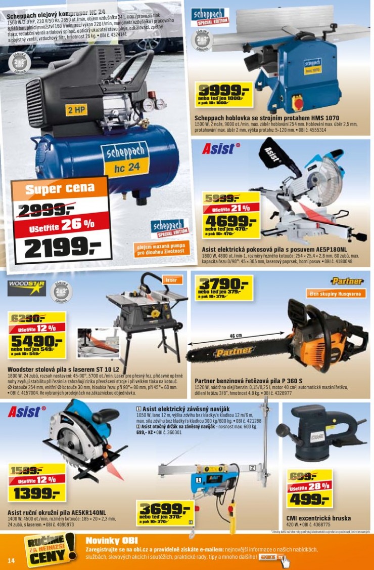 leták OBI Aktuální leták od 12.9.2013 strana 1 leták OBI Aktuální leták od 12.9.2013 strana 1