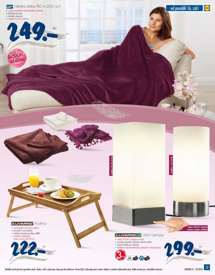 leták Lidl Akční nabídka od 16.9.2013 strana 1 leták Lidl Akční nabídka od 16.9.2013 strana 1