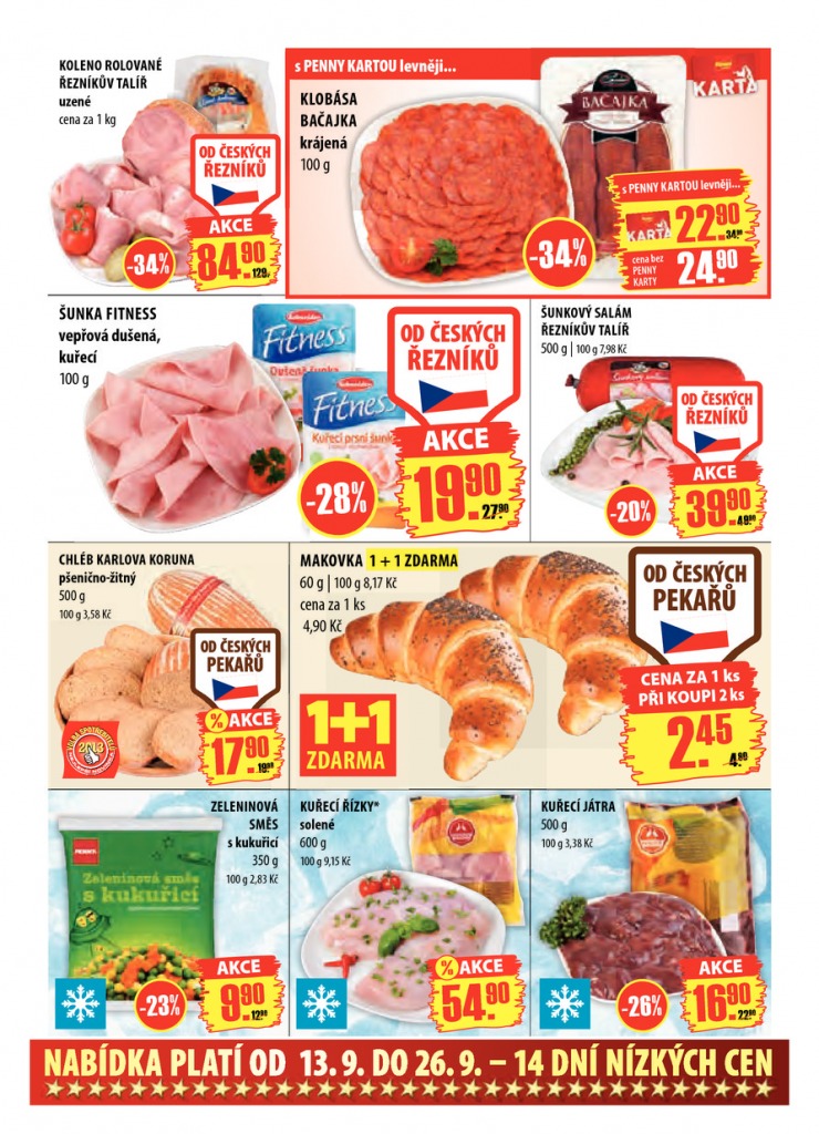 let�k Penny Aktu�ln� nab�dka od 16.9.2013 strana 1