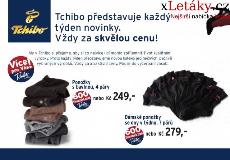 leták Tchibo leták strana 1 leták Tchibo leták strana 1