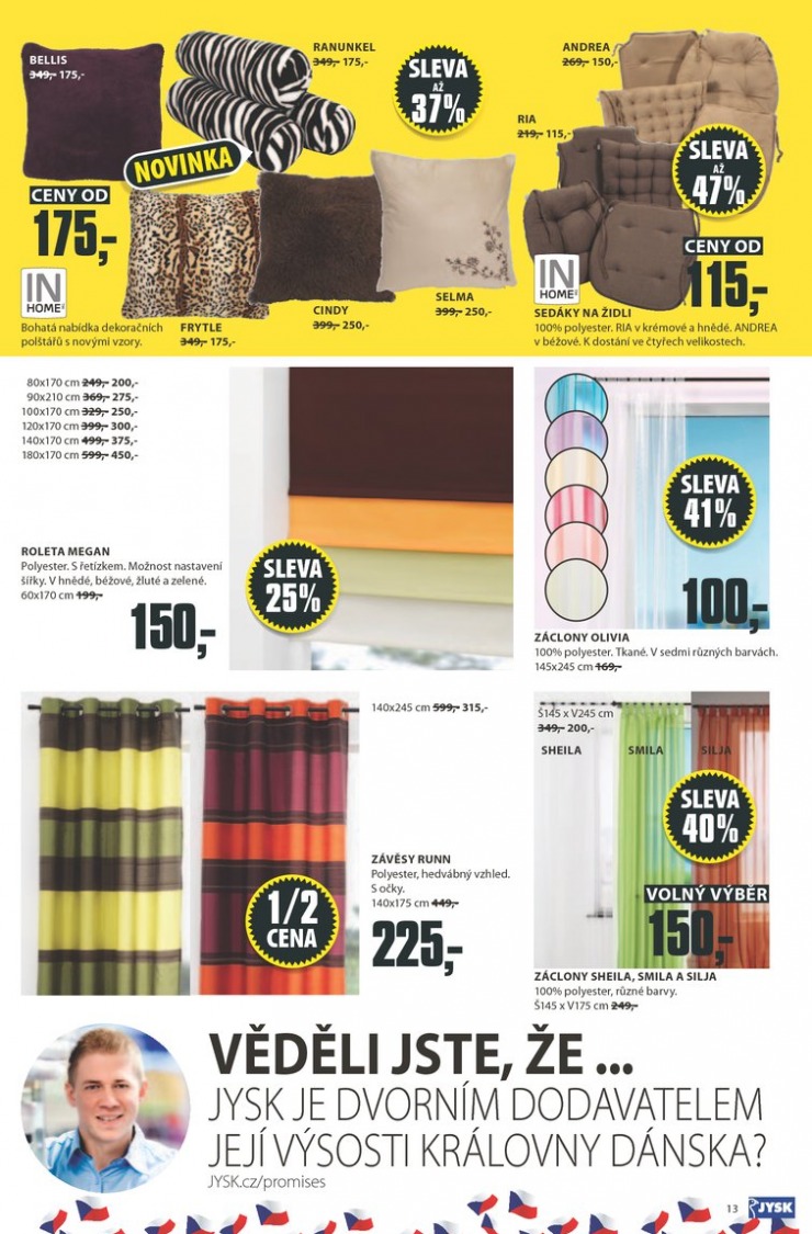 leták Jysk Nabídka týdne od 12.9.2013 strana 1 leták Jysk Nabídka týdne od 12.9.2013 strana 1