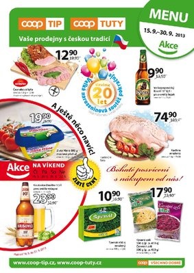 letk COOP Tuty Tip od 15.9.2013 strana 1