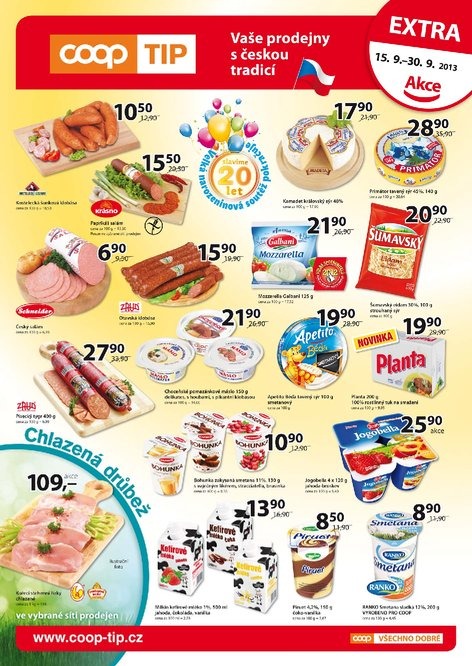 letk COOP Tip extra od 15.9.2013 strana 1