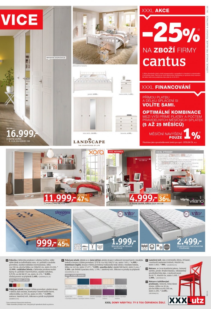 let�k XXXLutz �aloun�n� n�bytek od 9.9.2013 strana 1