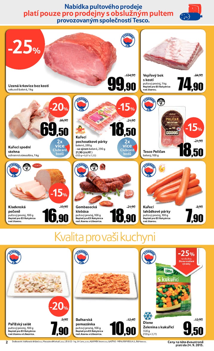 leták Tesco Expres obchody od 18.9.2013 strana 1 leták Tesco Expres obchody od 18.9.2013 strana 1
