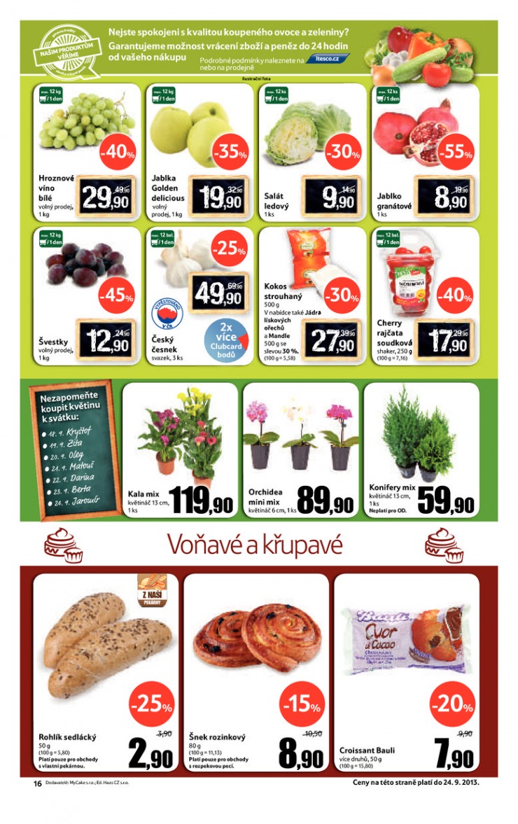 leták Tesco velké hypermarkety od 18.9.2013 strana 1 leták Tesco velké hypermarkety od 18.9.2013 strana 1