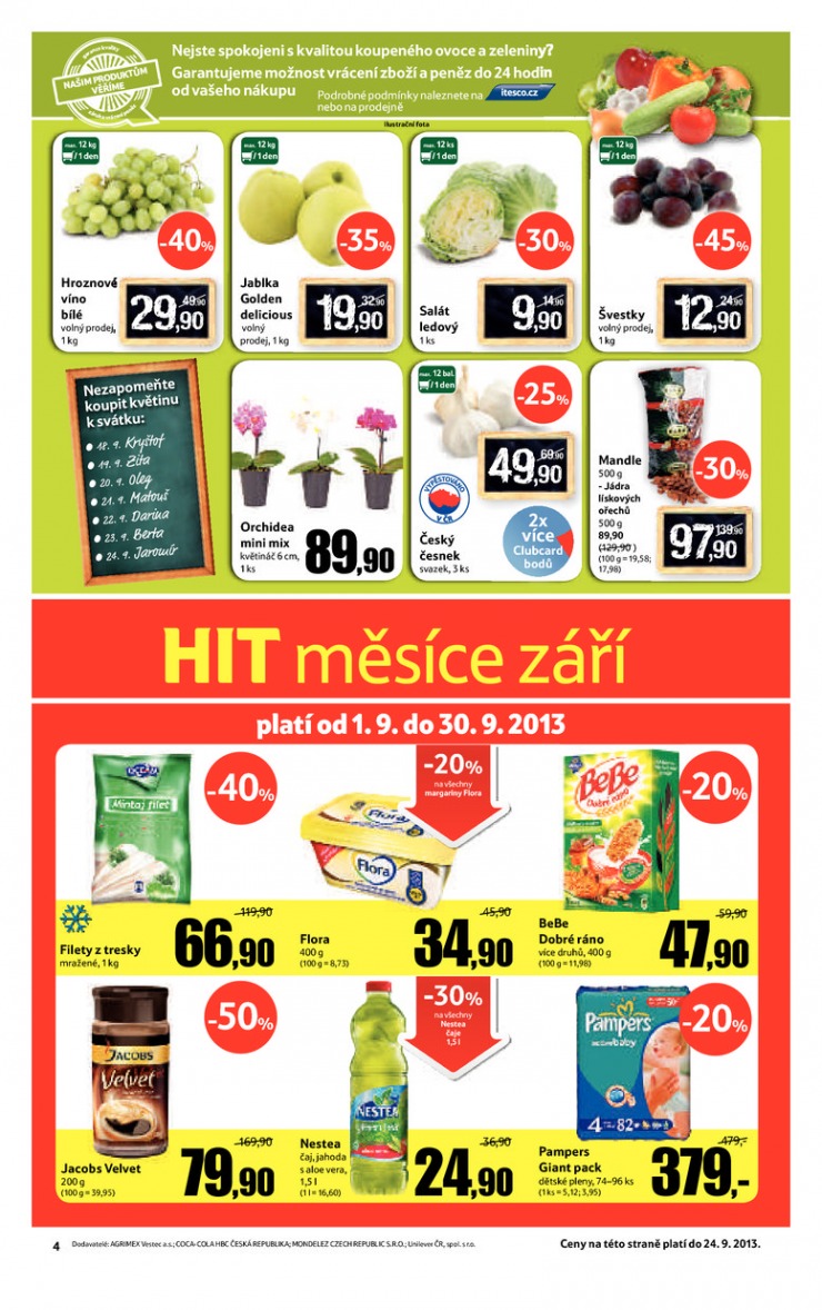 leták Tesco supermarkety od 18.9.2013 strana 1 leták Tesco supermarkety od 18.9.2013 strana 1
