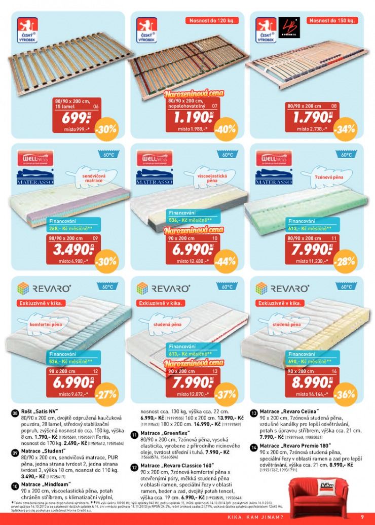 leták Kika Ložnice od 16.9.2013 strana 1 leták Kika Ložnice od 16.9.2013 strana 1