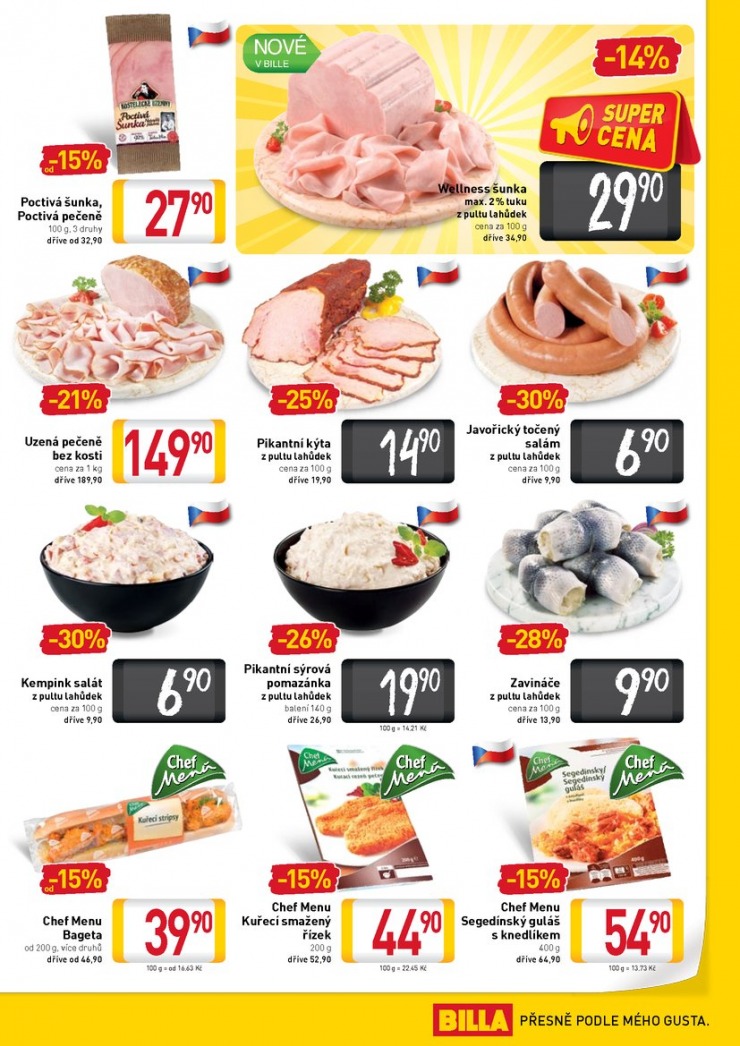 leták Billa velký od 18.9.2013 strana 1 leták Billa velký od 18.9.2013 strana 1