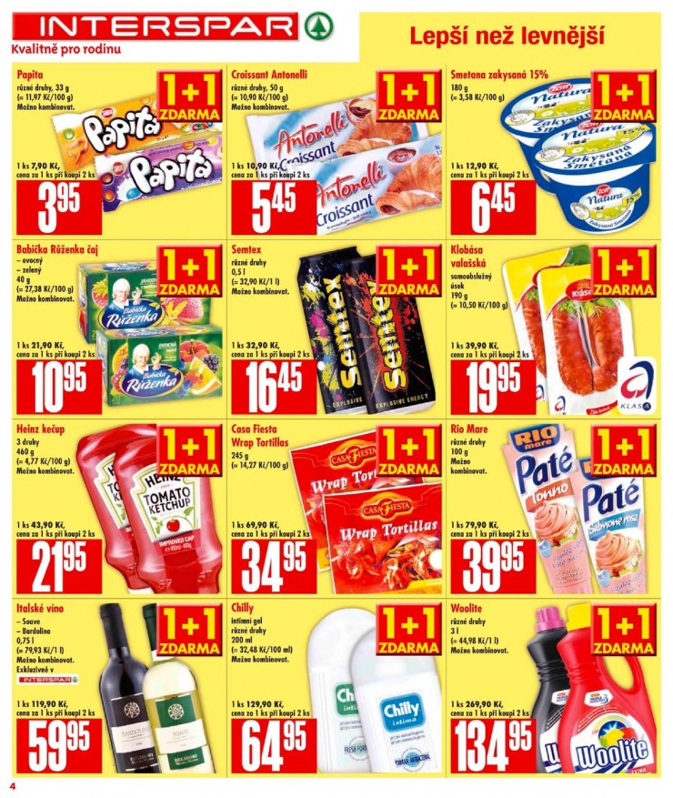 leták Interspar Akční nabídka od 18.9.2013 strana 1 leták Interspar Akční nabídka od 18.9.2013 strana 1