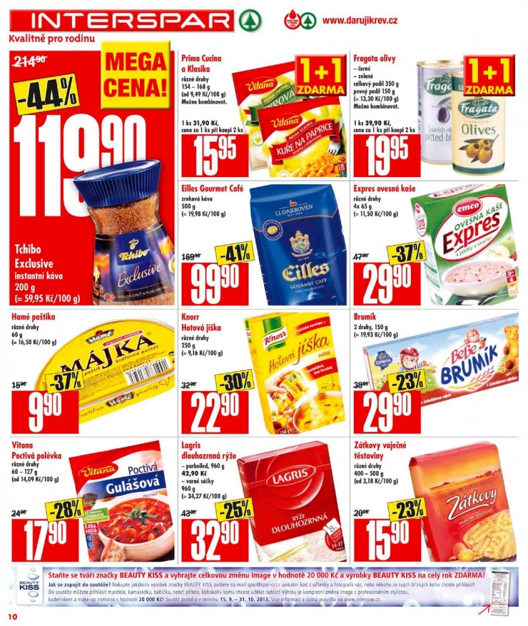 leták Interspar Akční nabídka od 18.9.2013 strana 1 leták Interspar Akční nabídka od 18.9.2013 strana 1
