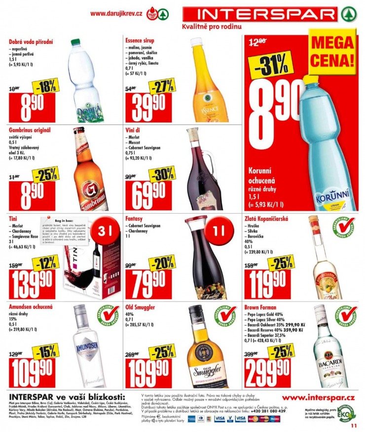 leták Interspar Akční nabídka od 18.9.2013 strana 1 leták Interspar Akční nabídka od 18.9.2013 strana 1