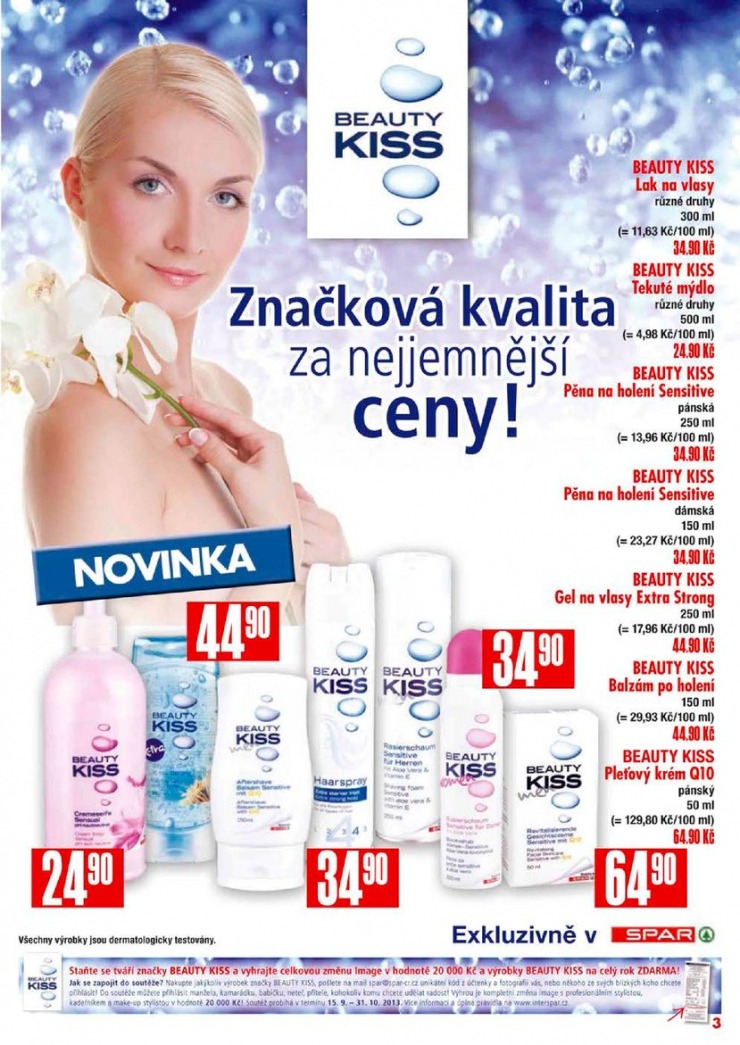 letk Interspar nabdka Spar od 18.9.2013 strana 1