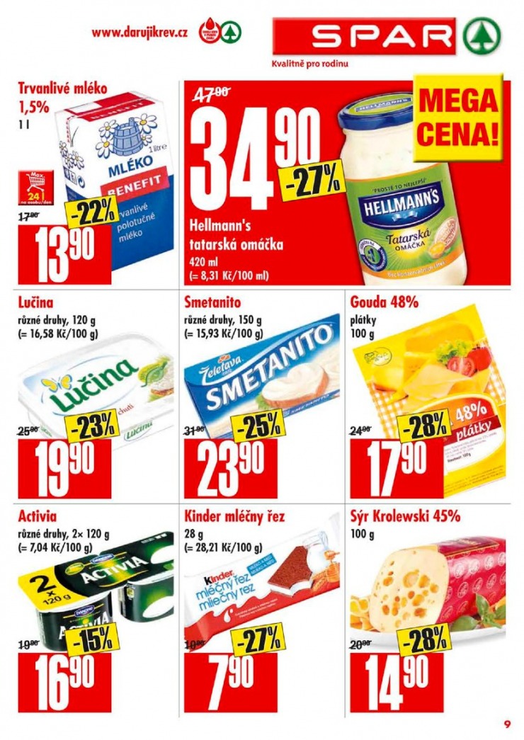 letk Interspar nabdka Spar od 18.9.2013 strana 1