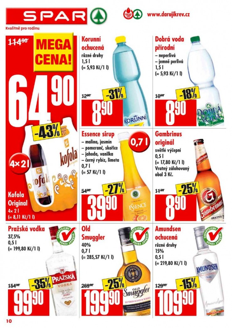 letk Interspar nabdka Spar od 18.9.2013 strana 1