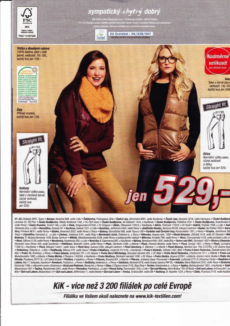 let�k Kik textil Prospekt od 18.9.2013 strana 1