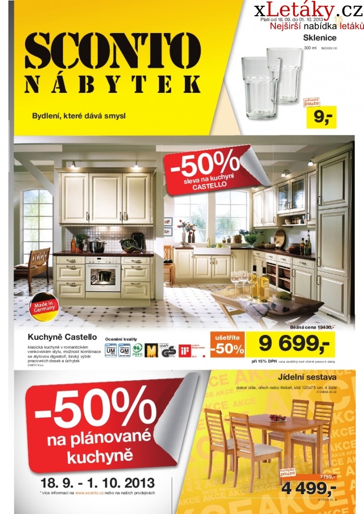 letk Sconto nbytek letk strana 1