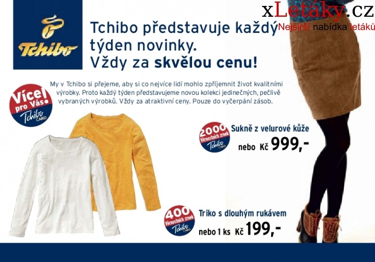 leták Tchibo leták strana 1 leták Tchibo leták strana 1
