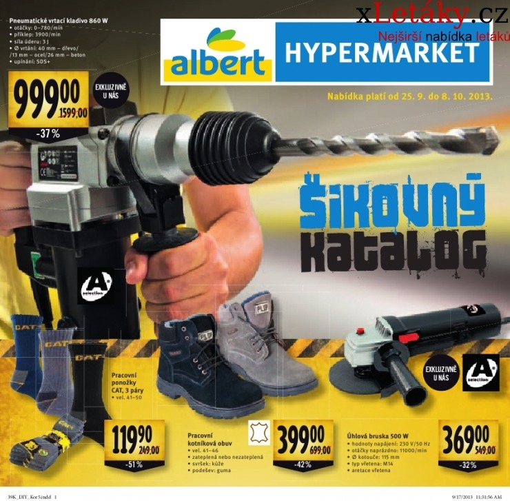 leták Albert Hypermarket - Katalog akční leták strana 1