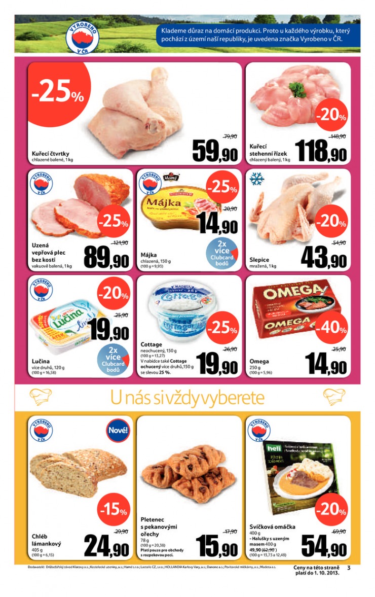 leták Tesco supermarkety od 25.9.2013 strana 1 leták Tesco supermarkety od 25.9.2013 strana 1