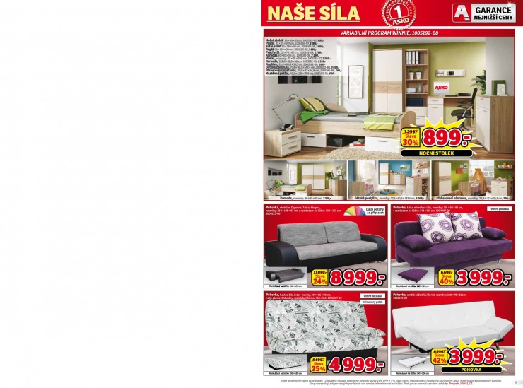 let�k Asko n�bytek Plat� pro Chomutov, T�bor, Znojmo od 23.9.2013 strana 1