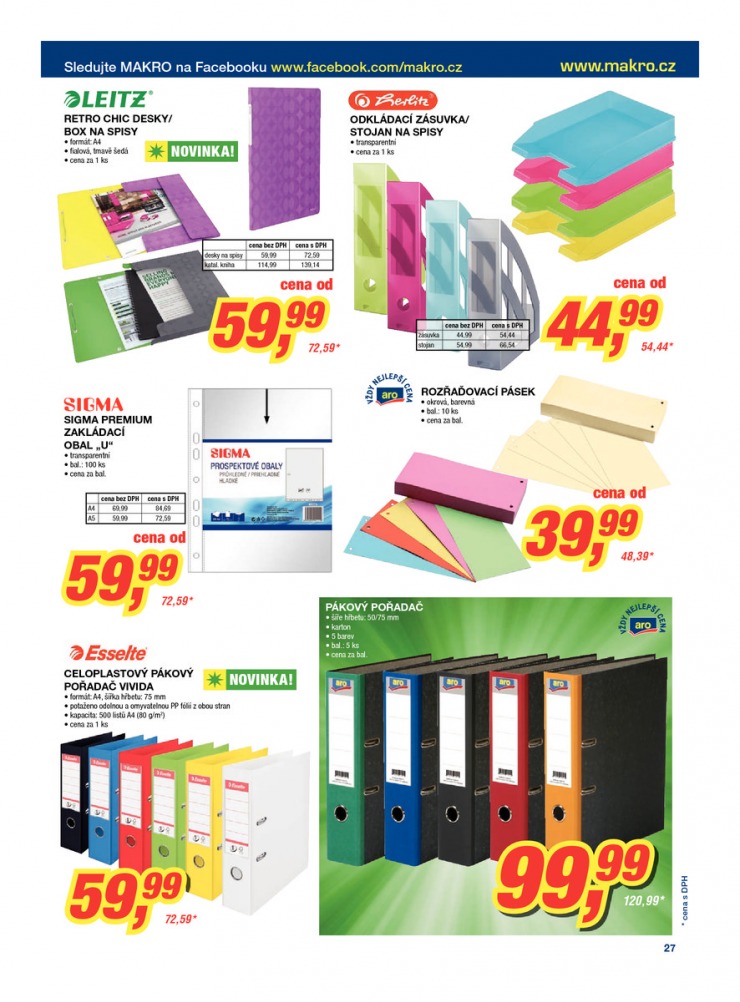 let�k Makro Spot�ebn� zbo�� od 25.9.2013 strana 1