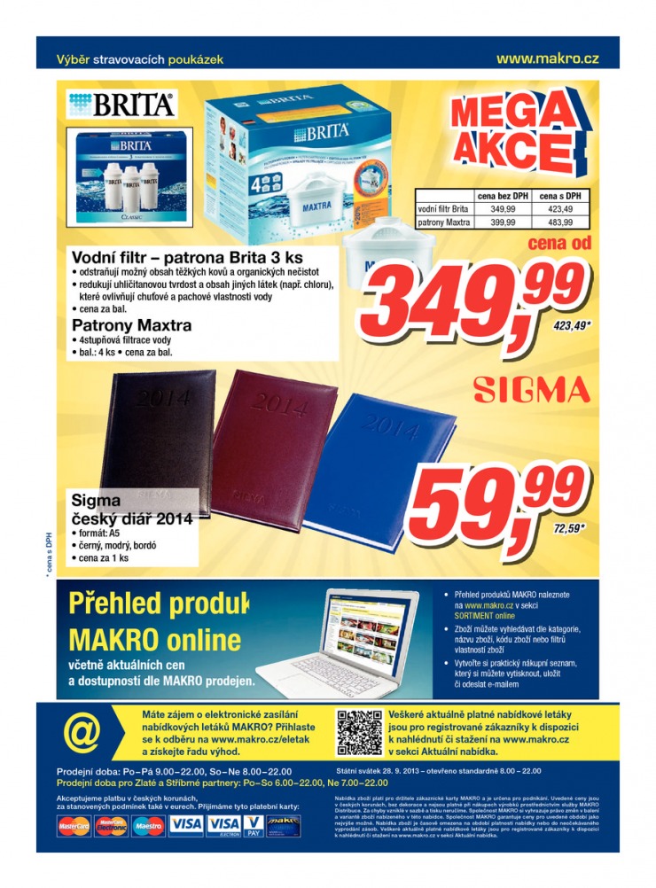 leták Makro Spotřební zboží od 25.9.2013 strana 1 leták Makro Spotřební zboží od 25.9.2013 strana 1