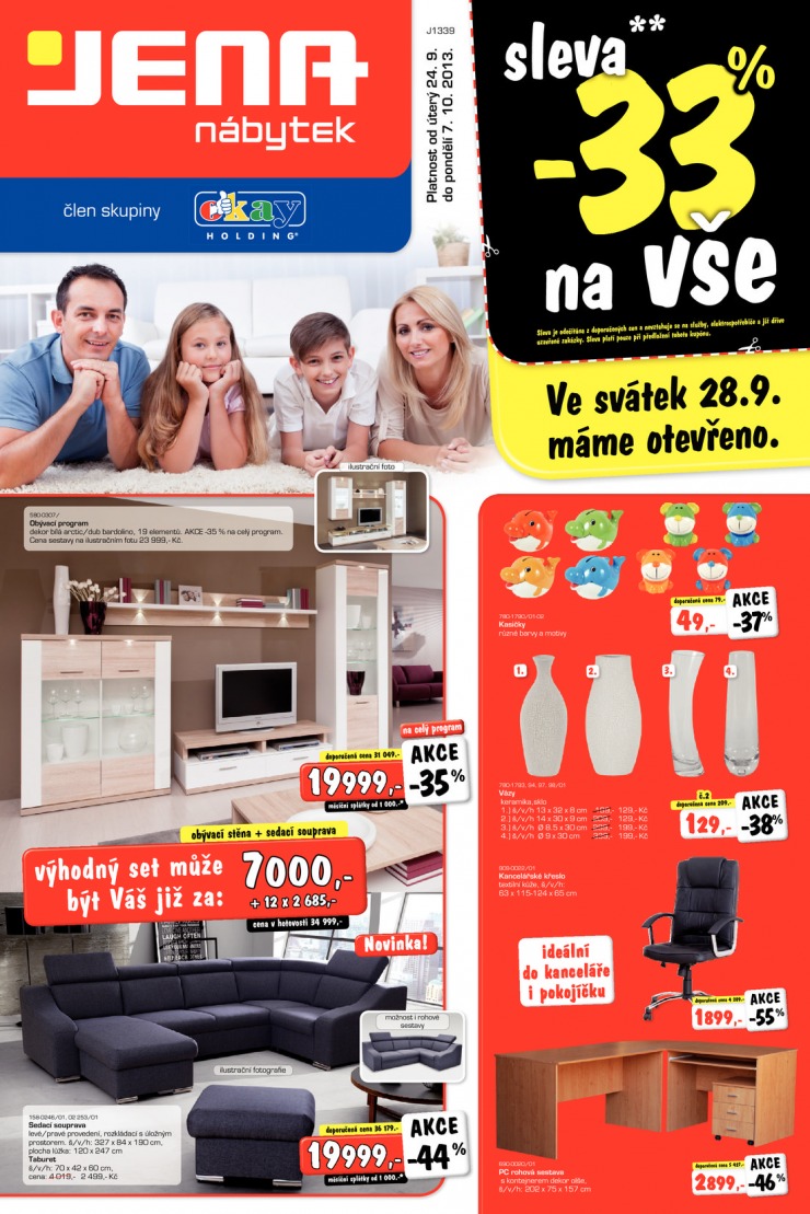 letk Jena nbytek Aktuln letk od 24.9.2013 strana 1