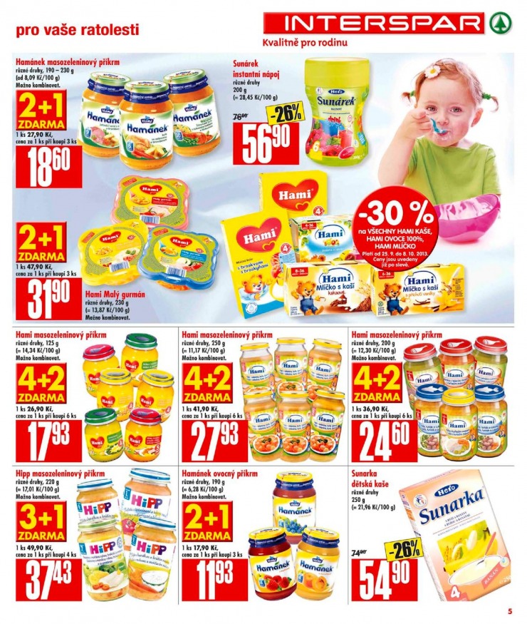 leták Interspar Akční nabídka od 25.9.2013 strana 1 leták Interspar Akční nabídka od 25.9.2013 strana 1