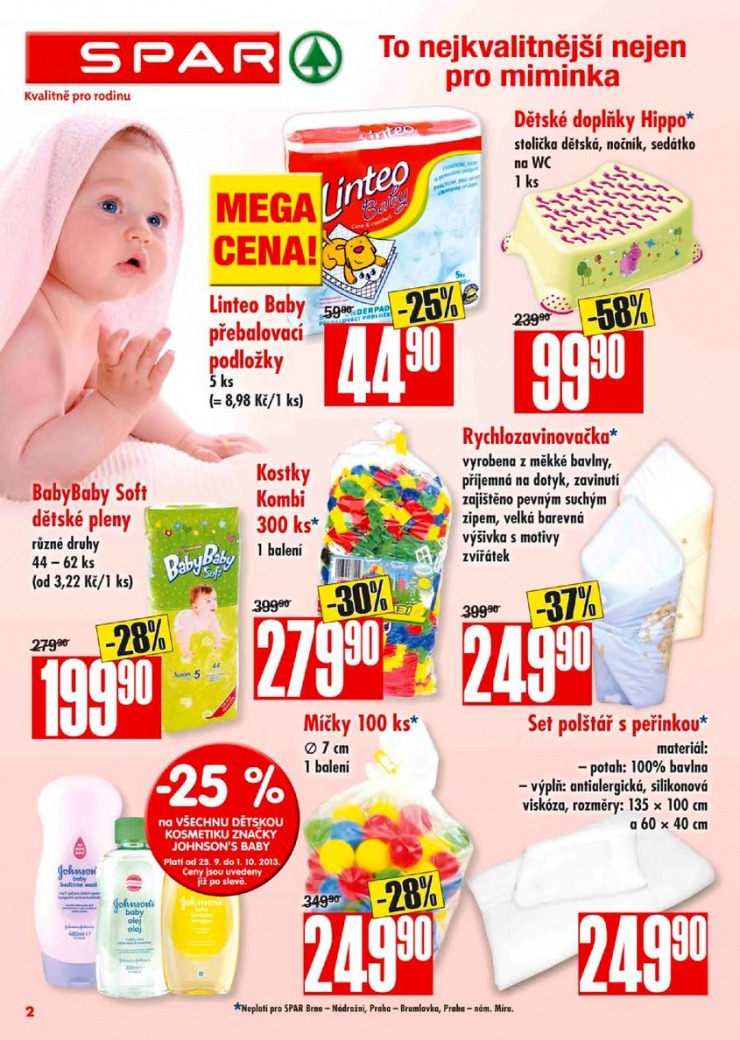leták Interspar nabídka Spar od 25.9.2013 strana 1 leták Interspar nabídka Spar od 25.9.2013 strana 1
