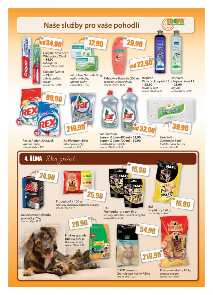 let�k COOP Trefa od 25.9.2013 strana 1