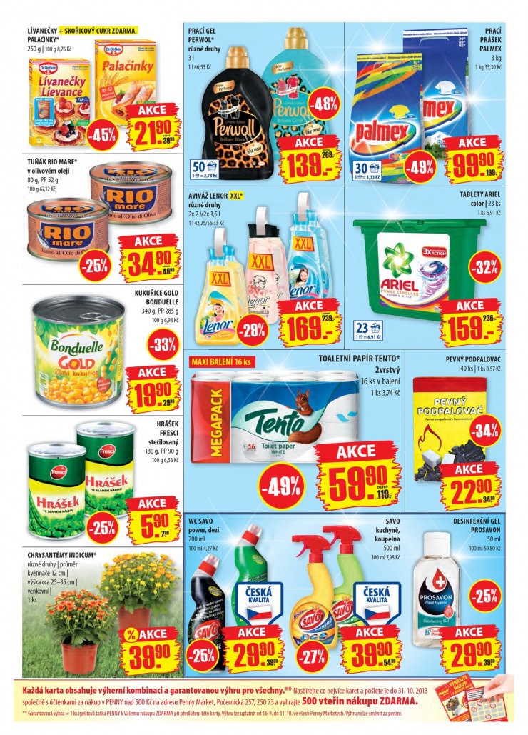 leták Penny Aktuální nabídka od 27.9.2013 strana 1 leták Penny Aktuální nabídka od 27.9.2013 strana 1