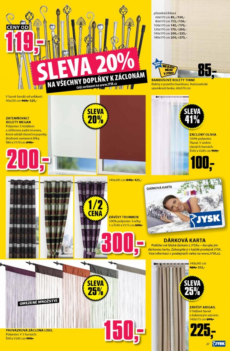 let�k Jysk Nab�dka t�dne od 26. 9. 2013 strana 1