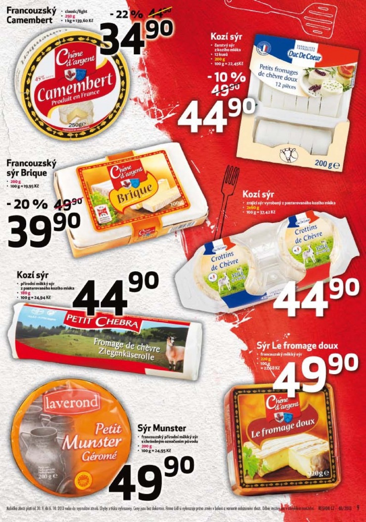 let�k Lidl Ak�n� nab�dka od 30.9.2013 strana 1