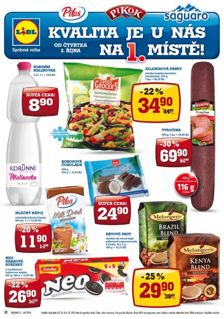 let�k Lidl Ak�n� nab�dka od 30.9.2013 strana 1