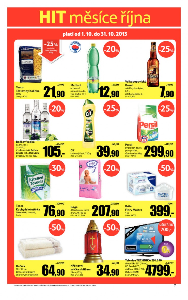 let�k Tesco velk� hypermarkety od 2.10.2013 strana 1